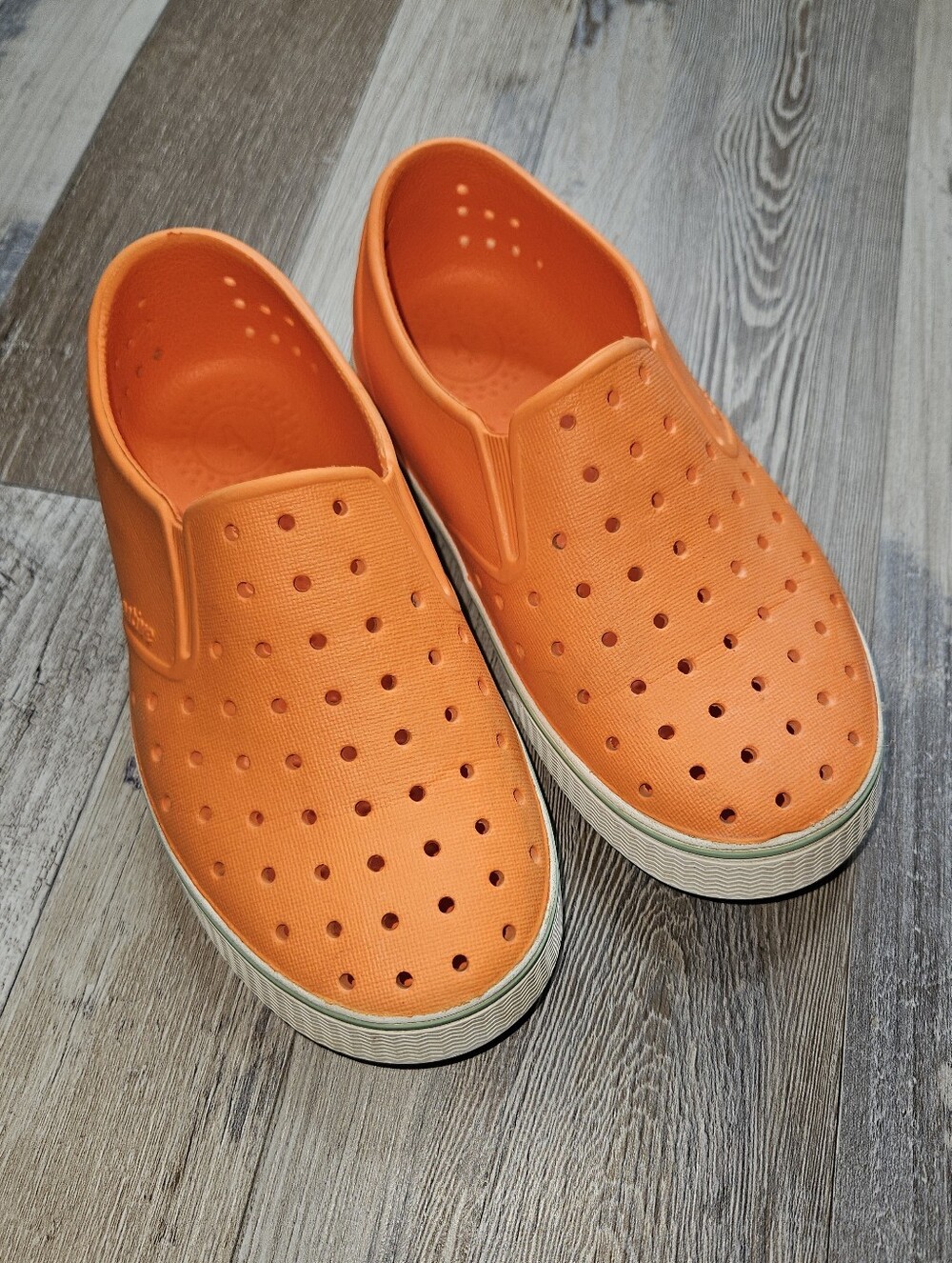 Native Shoes Miles Style Sneakers Orange Size C13